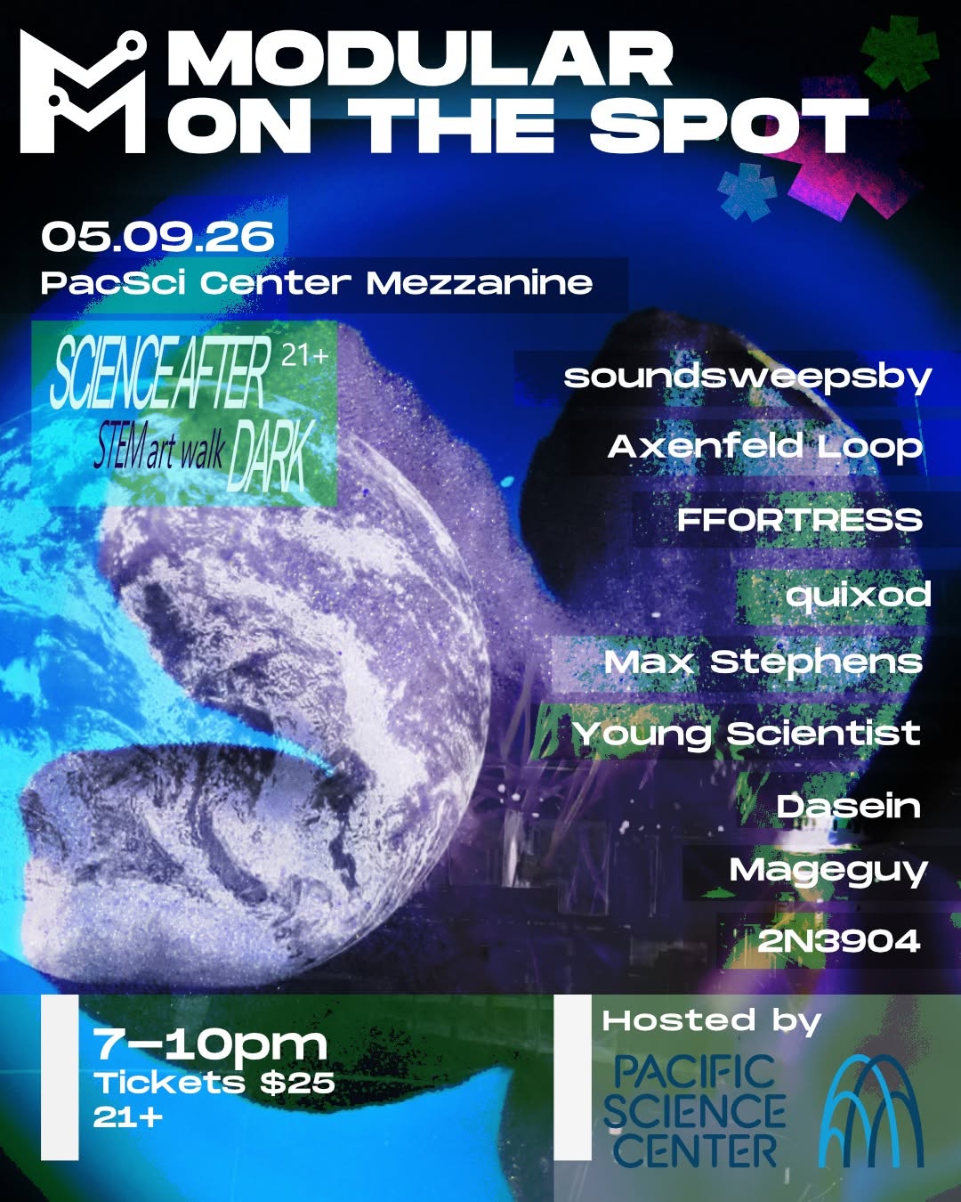 Modular Seattle Event Flyer