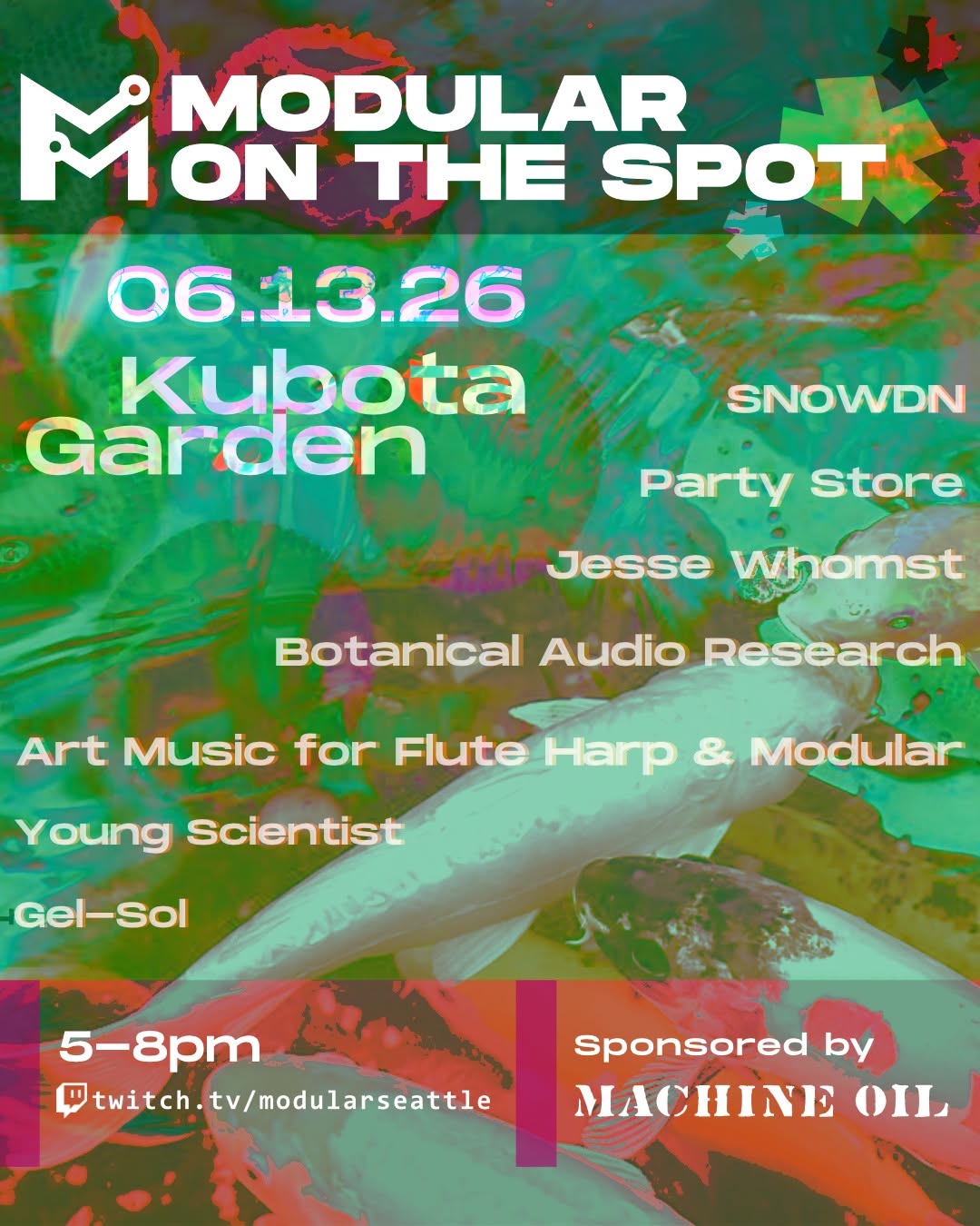 Modular Seattle Event Flyer