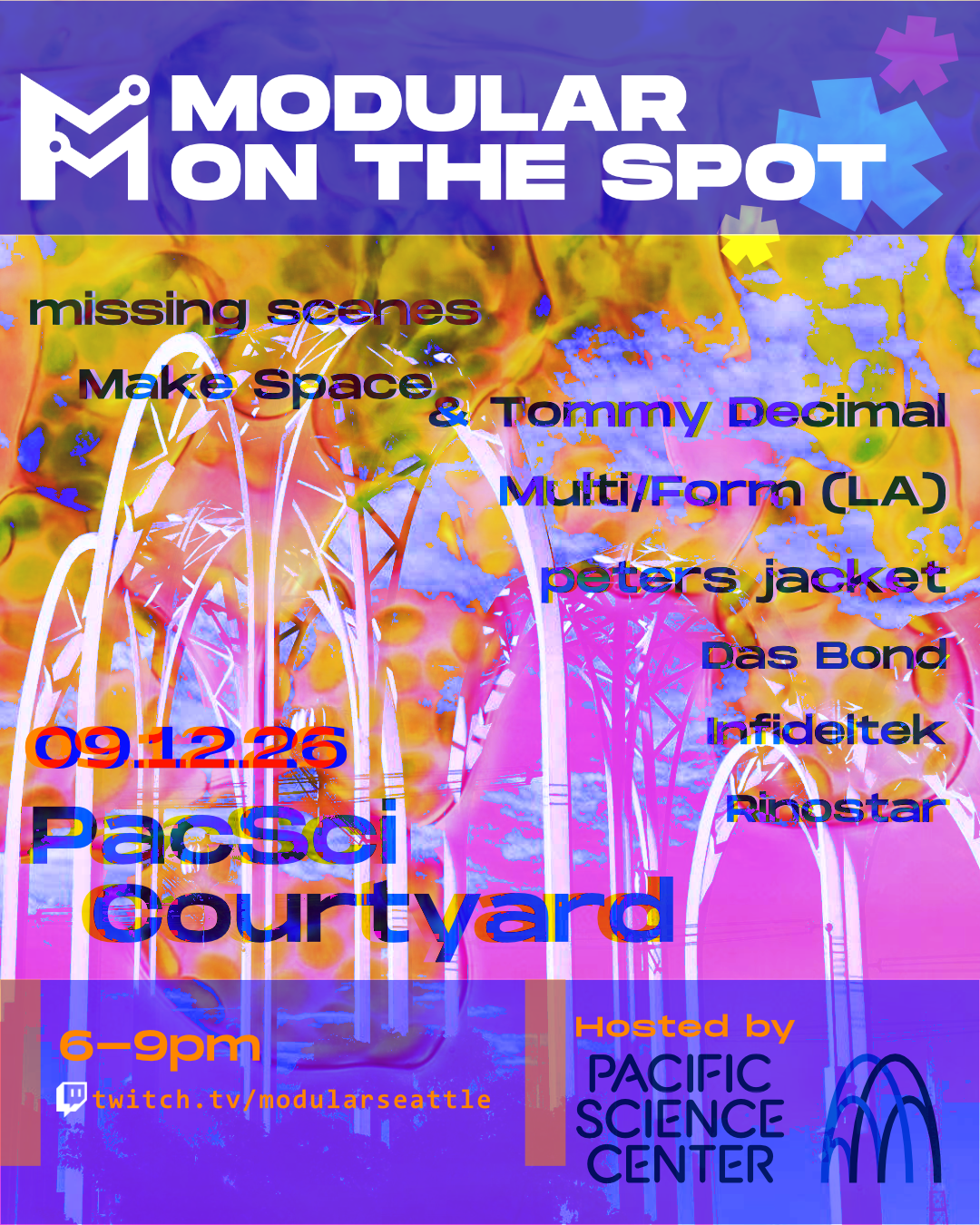 Modular Seattle Event Flyer