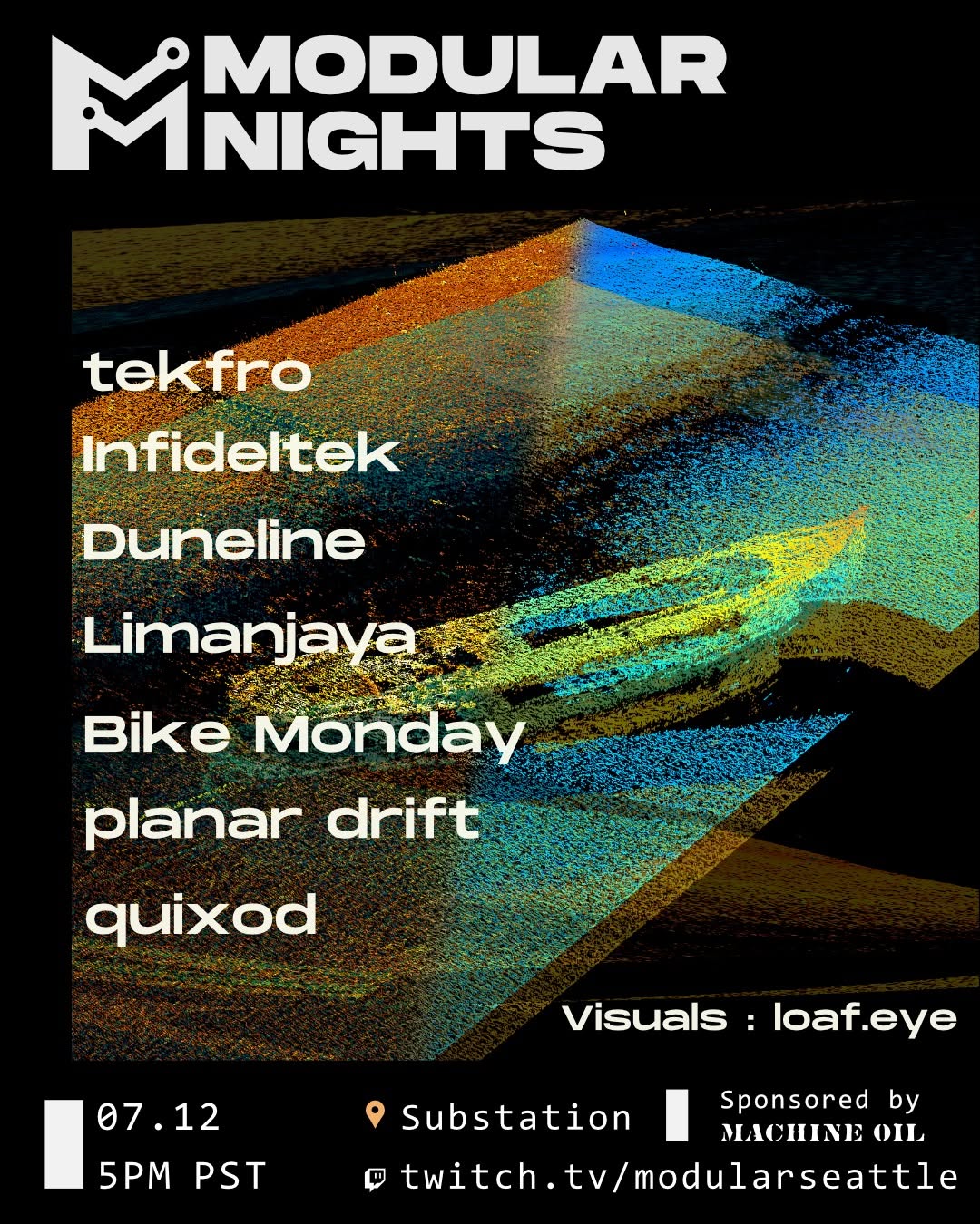 Modular Nights Flyer